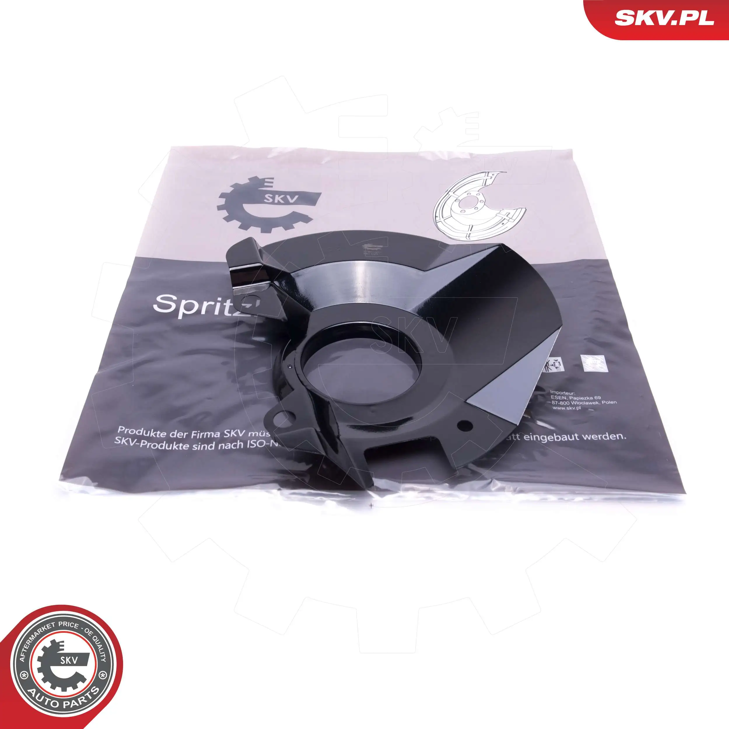 Splash Guard, brake disc